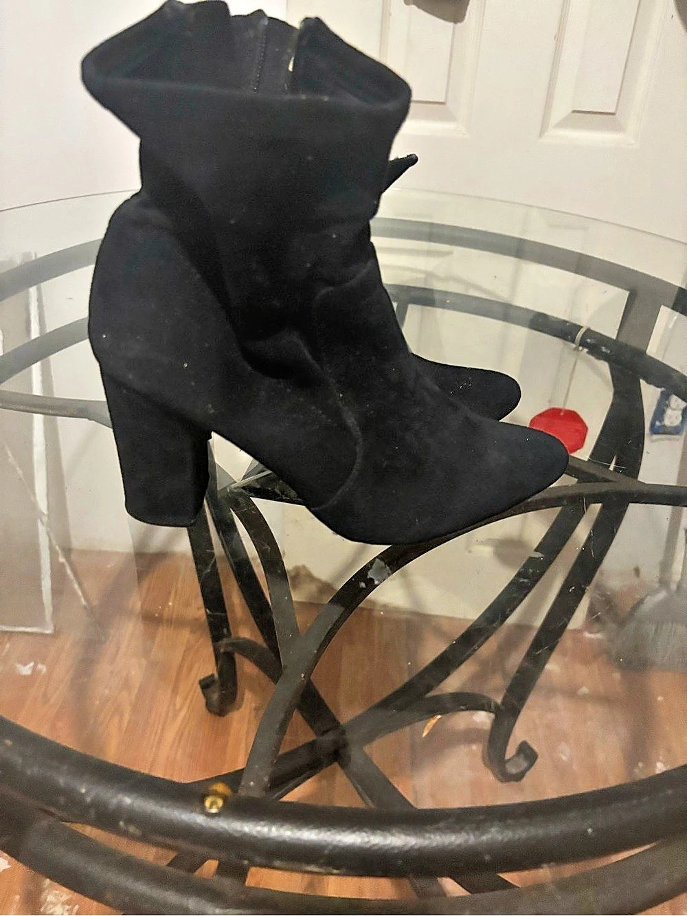 Black Heeled Boots